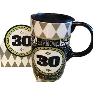 30th Birthday Ceramic Mug 17oz by Cypress Home